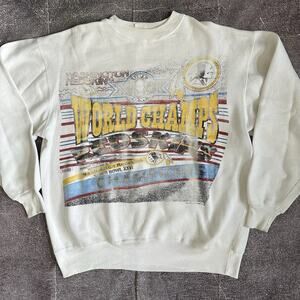 Mens Vintage 90s Magic Johnson T's Washington Redskins Crewneck Sweatshirt Sz XL